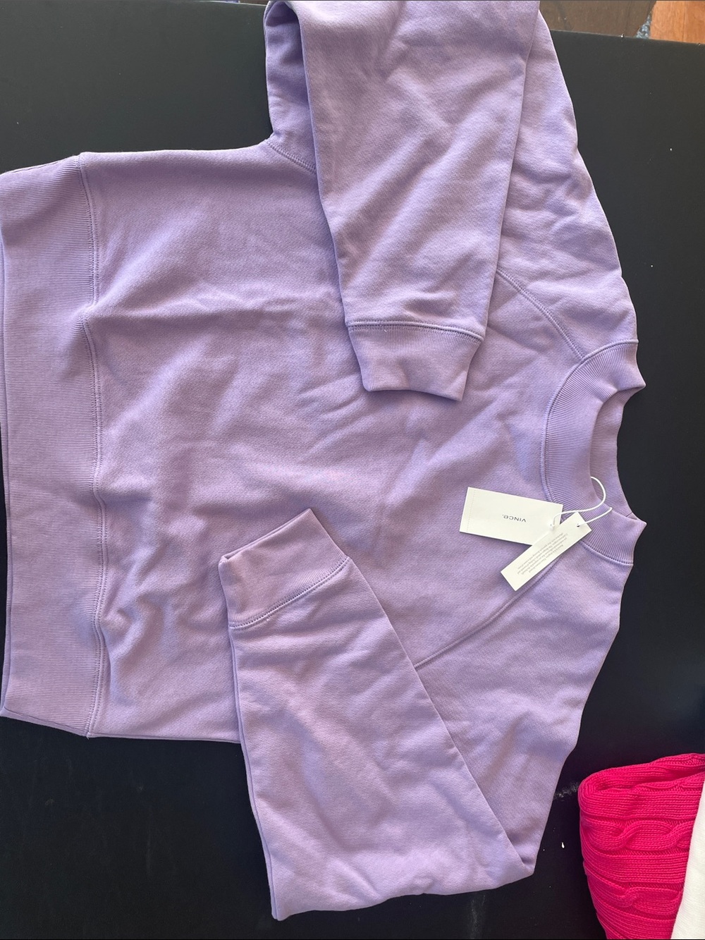 Vince Lavender Pullover Sweatshirt